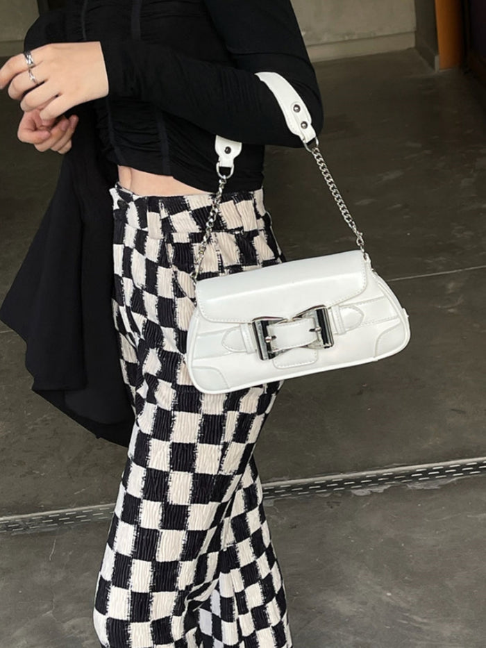 Heavy Metal Bow Underarm Bag