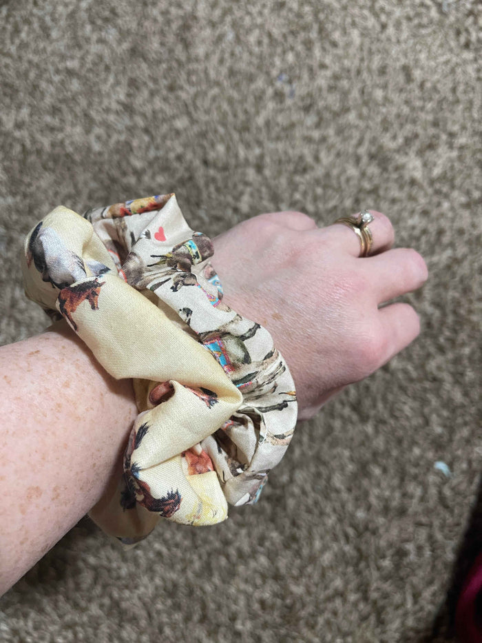 Horse & Donkey Scrunchies - Redhead Creations