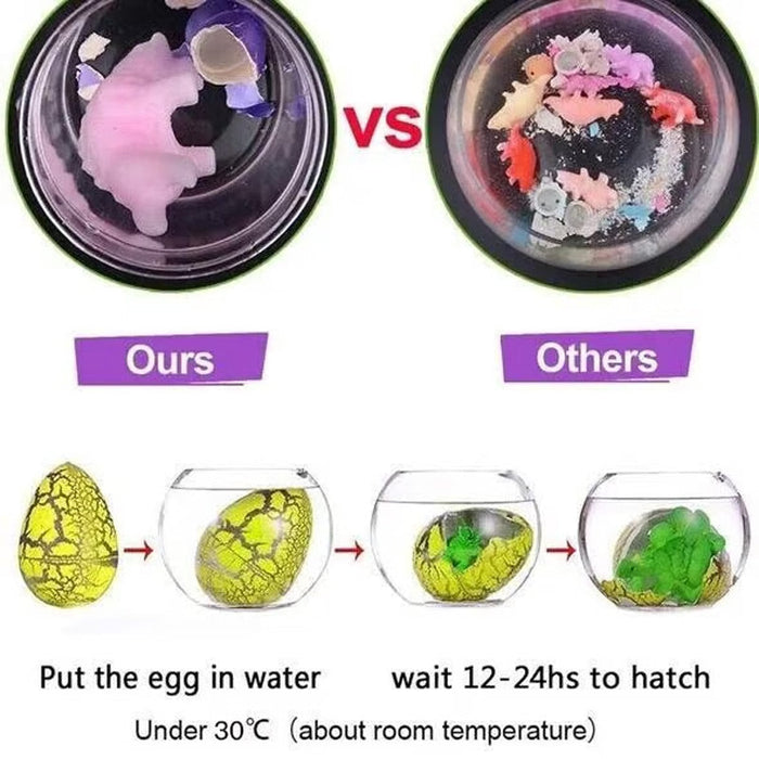 ✨ Huevos de dinosaurio eclosionados y en crecimiento: diversión mágica de Pascua para niños 🐣🦖💫-ES