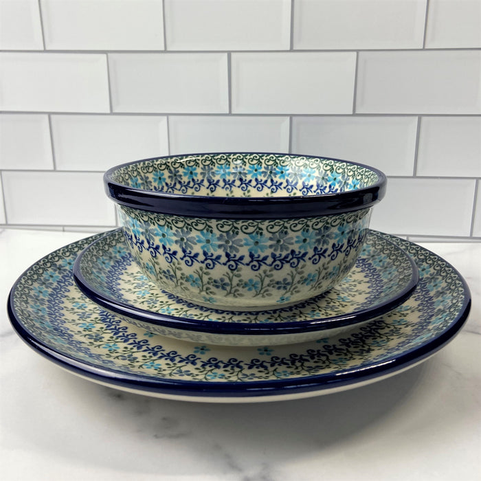 Icicle Dinner Plate 10"