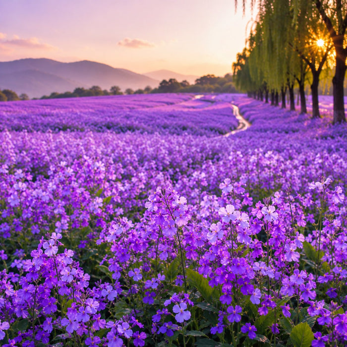 💜Σπόροι Ορχιδέας Φεβρουαρίου | Infinity Purple Sea-GR