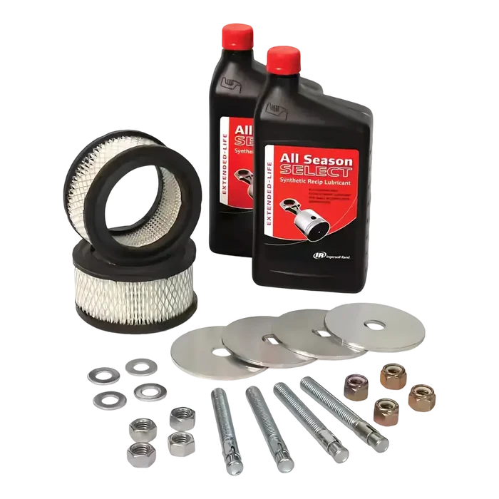Engine maintenance kit for Ingersoll Rand 2200/2340/2475 in a compressor maintenance kit