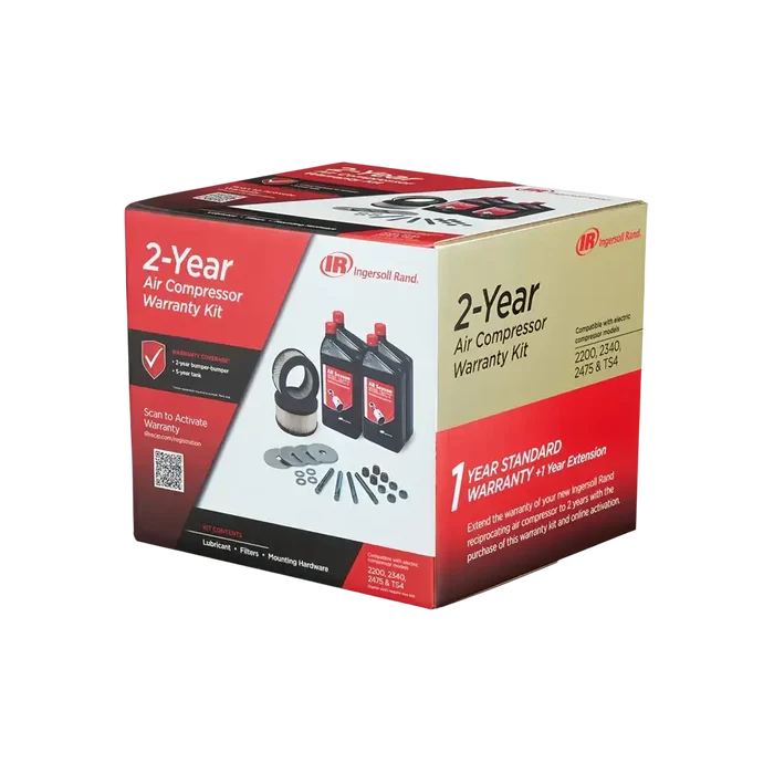 Air Compressor Warranty Kit for Ingersoll Rand 2-Year Maintenance of 2200/2340/2475/TS4