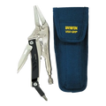 Irwin 6LN Vise-Grip Multi Pliers in navy blue pouch for ultimate tool convenience