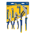Irwin VISE-GRIP propliers set with long nose, slip joint, and groove joint pliers