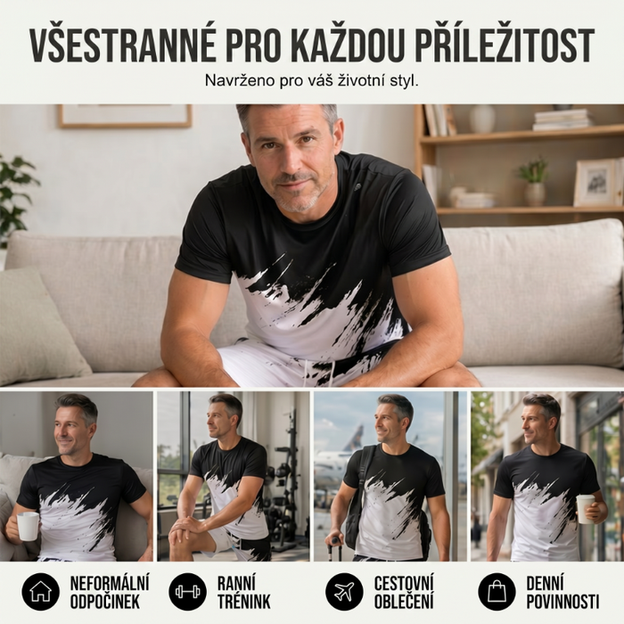 Istaknite se dinamičnim 3D printom – muški ljetni dinamični printani set. Plaćanje pouzećem! 🔥-HR
