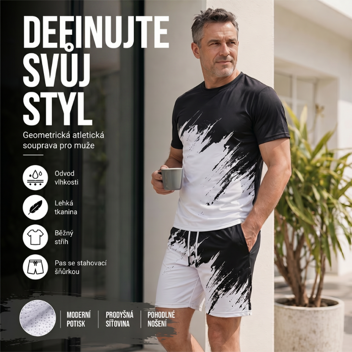 Istaknite se dinamičnim 3D printom – muški ljetni dinamični printani set. Plaćanje pouzećem! 🔥-HR