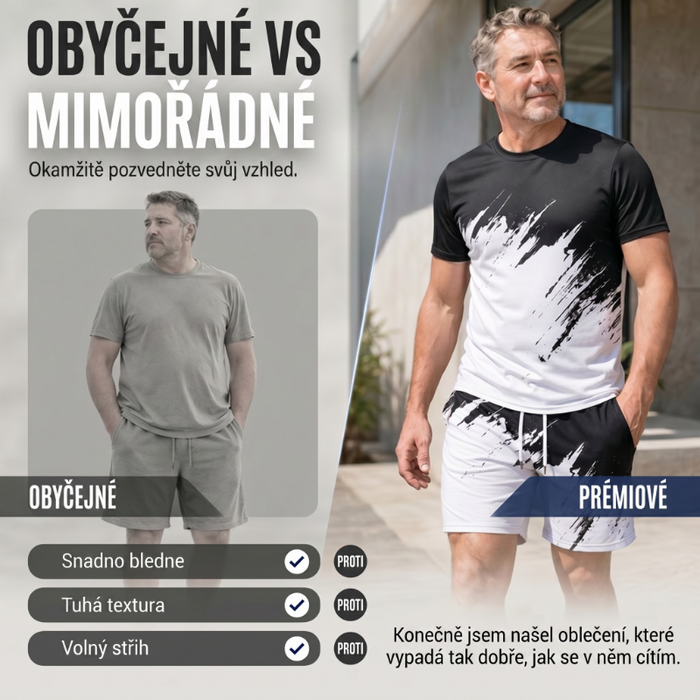Istaknite se dinamičnim 3D printom – muški ljetni dinamični printani set. Plaćanje pouzećem! 🔥-HR