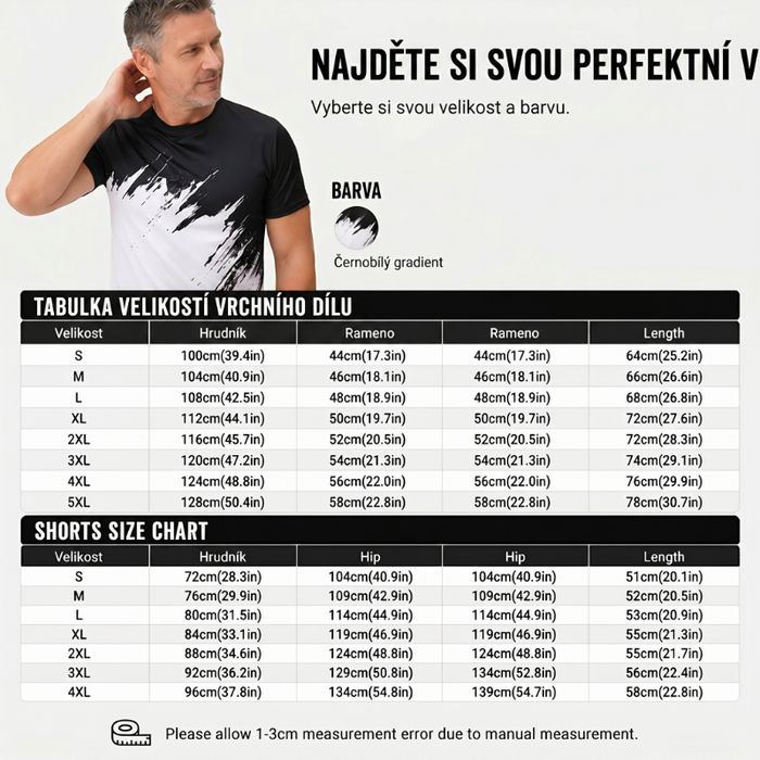 Istaknite se dinamičnim 3D printom – muški ljetni dinamični printani set. Plaćanje pouzećem! 🔥-HR