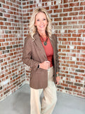 IVY BLAZER - CAFFE