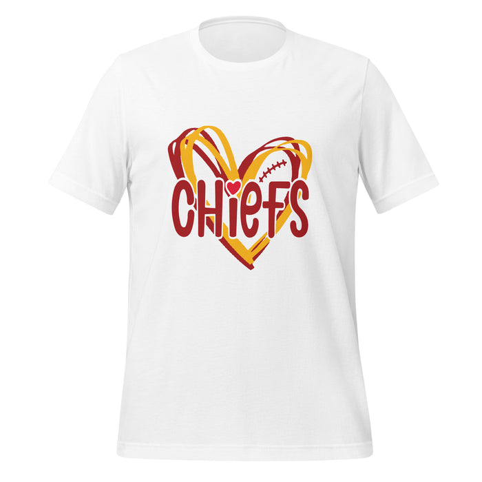 KC Chief's Heart Unisex Tshirt
