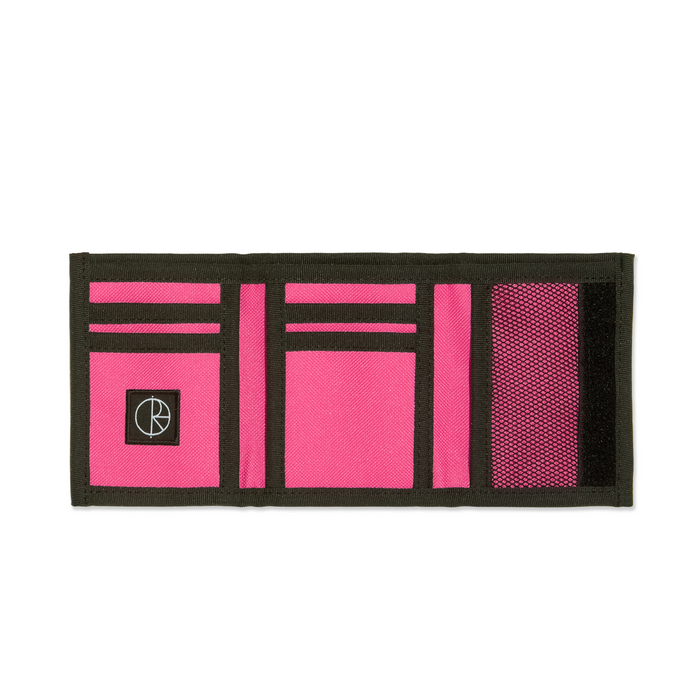 Key Wallet | Script Logo - Black/Pink