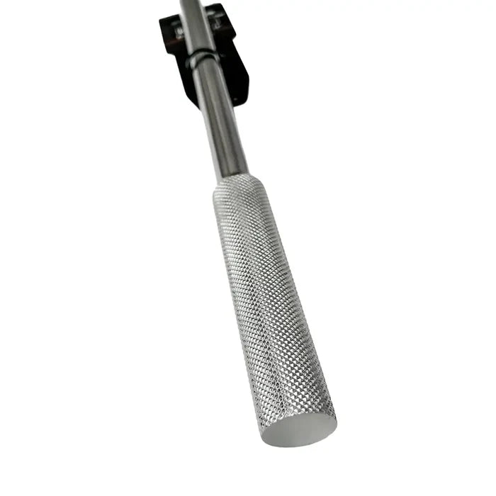 KTI 1/2 Drive Chrome Breaker Bar 24 Flex Knurl Grip - Torque