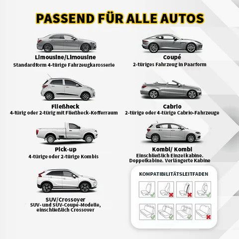 🚗 Kvėpuojantys ir neslystantys medvilniniai automobilių sėdynių užvalkalai | Patogūs visus metus, vienas dydis tinka visiems-LT