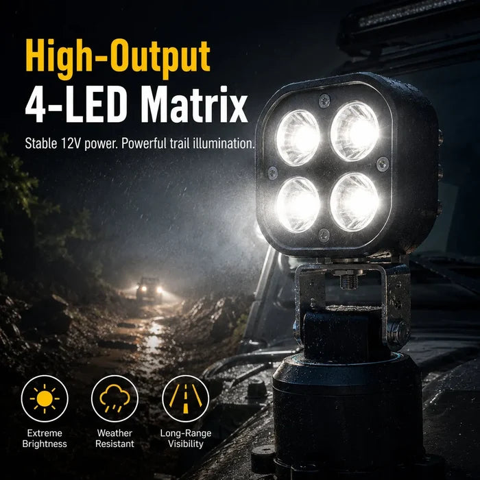 🏕️ Lámpara LED tipo cápsula magnética multidireccional-ES