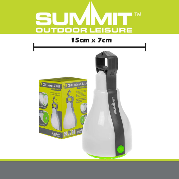 LED Lantern Torch Spotlight  White - 15cm x 7cm