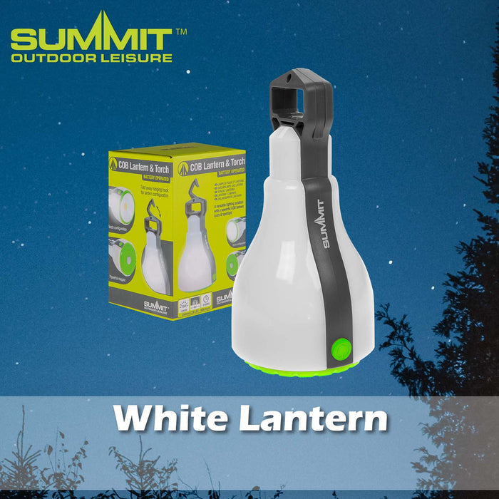 LED Lantern Torch Spotlight Good for Days Out White - 15cm x 7cm