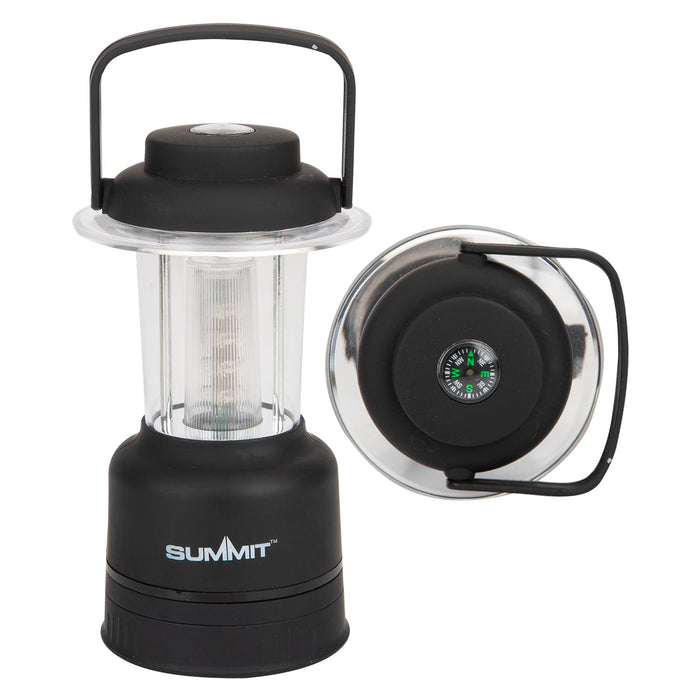 LED Lantern with Dimmer  Black - 16cm x 9cm