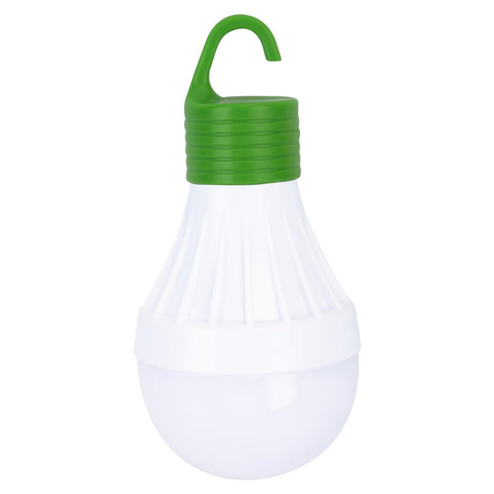 LED Orb Light Bulb with Caribiner Lifetime Charged Green - 12cm x 6cm