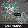 Let it Snow Circle