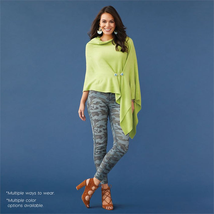 Lightweight Poncho - Fig