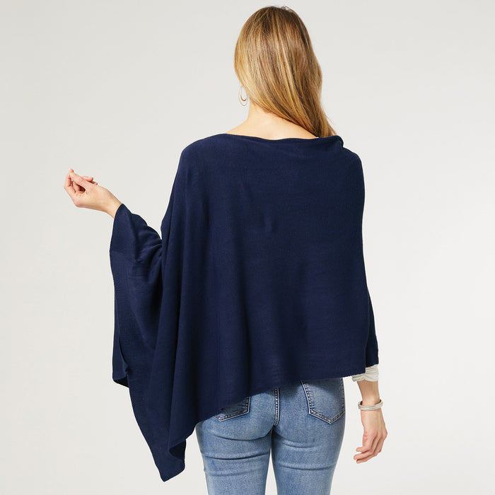Lightweight Poncho - Navy