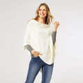 Lightweight Poncho - White
