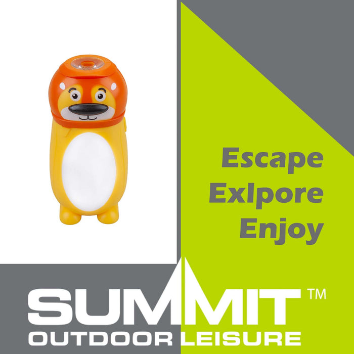 Lion Torch  Orange - 12cm x 6cm