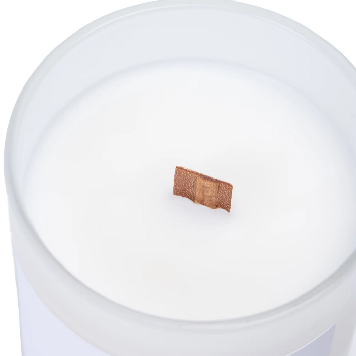Run Wild Candle Frosted Glass (Hand Poured 11 oz)