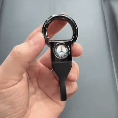 Llavero táctico de liberación rápida SnapLock™ - Llavero metálico para coche sin tornillos con correa de TPU duradera-ES