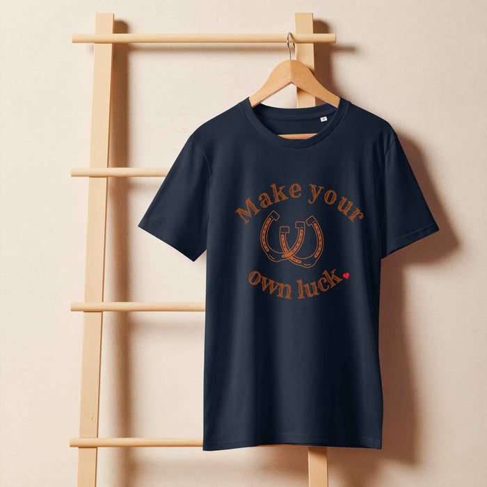 Make Your Own Luck - Unisex organic mid-light t-shirt