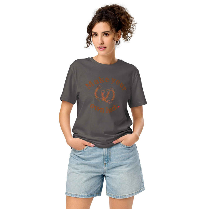 Make Your Own Luck - Unisex organic mid-light t-shirt
