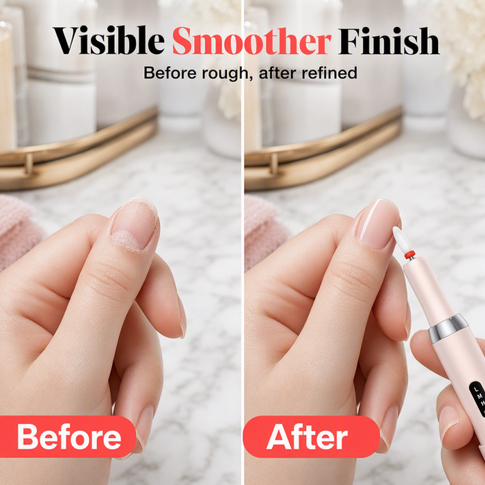 💅🔋 Manicura eléctrica inalámbrica con base de carga: ¡disfruta de una manicura profesional en casa! | Portátil, funciona con pilas, lista para usar en cualquier momento ✨-ES