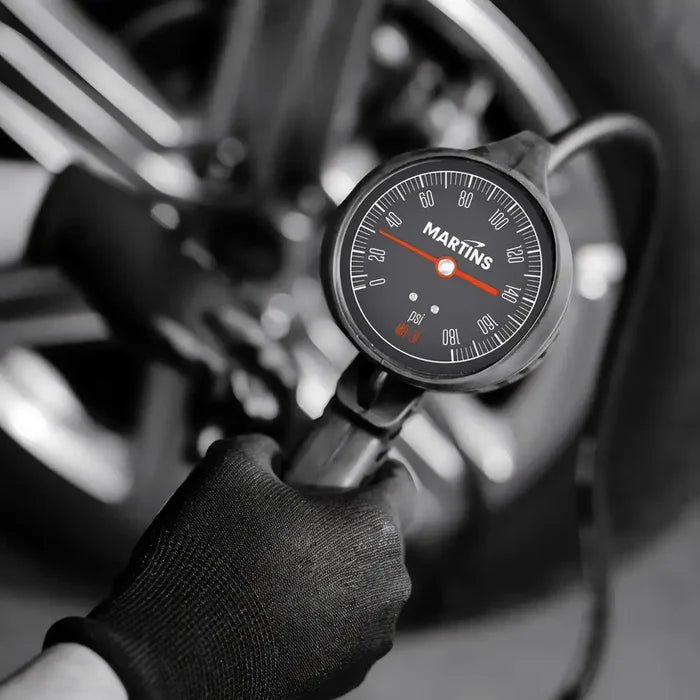 Martins MH-31 Dial Gauge Tire Inflator Flate Mate 6ft 174