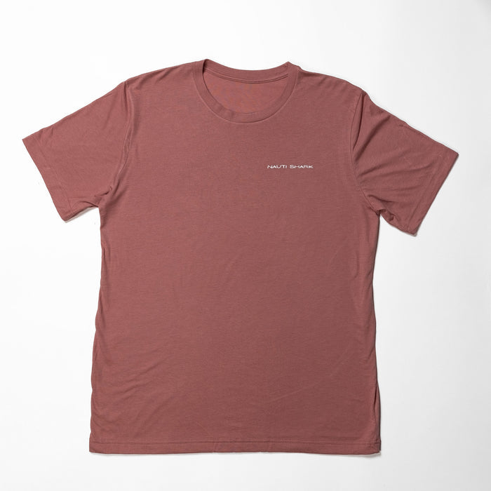 Mauve SURF COMPANY T-SHIRT - White Design