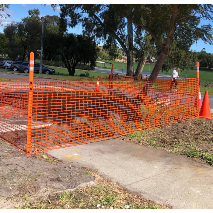 MeshMate Hi-Vis Safety Mesh Support Post