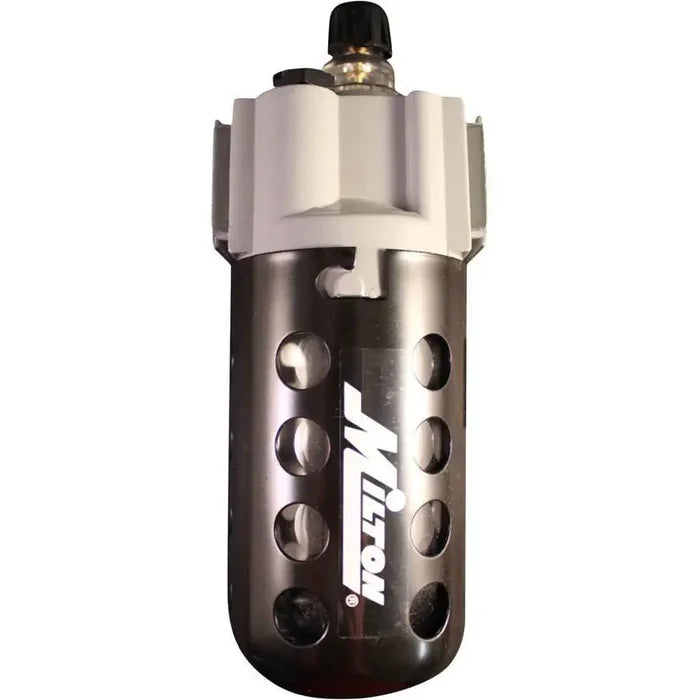 Air Tools - Milton Lubricator W/ Polycarbonate Bowls And Metal Bowl Guards 1/2 In NPT