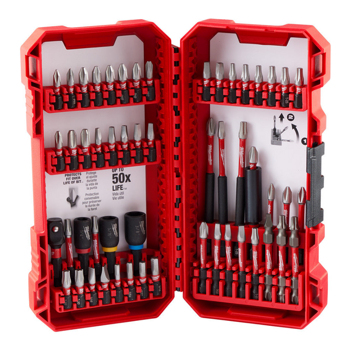 Milwaukee SHOCKWAVE Impact Duty 54PC Driver Bit Set - 48-32-4010
