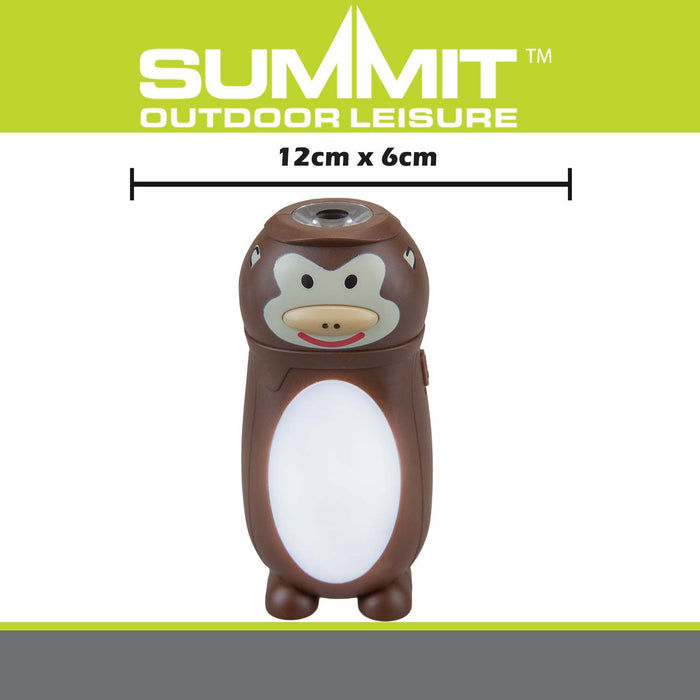 Monkey Torch  Brown - 12cm x 6cm