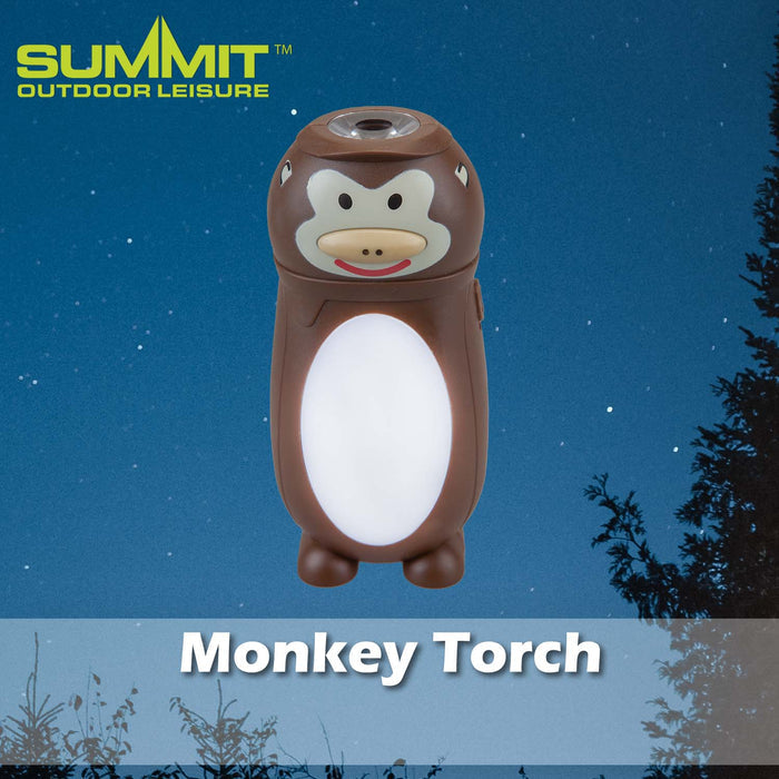 Monkey Torch Good for Days Out Brown - 12cm x 6cm