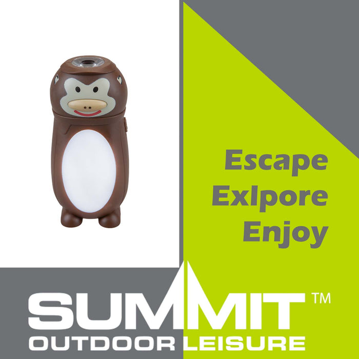 Monkey Torch  Brown - 12cm x 6cm