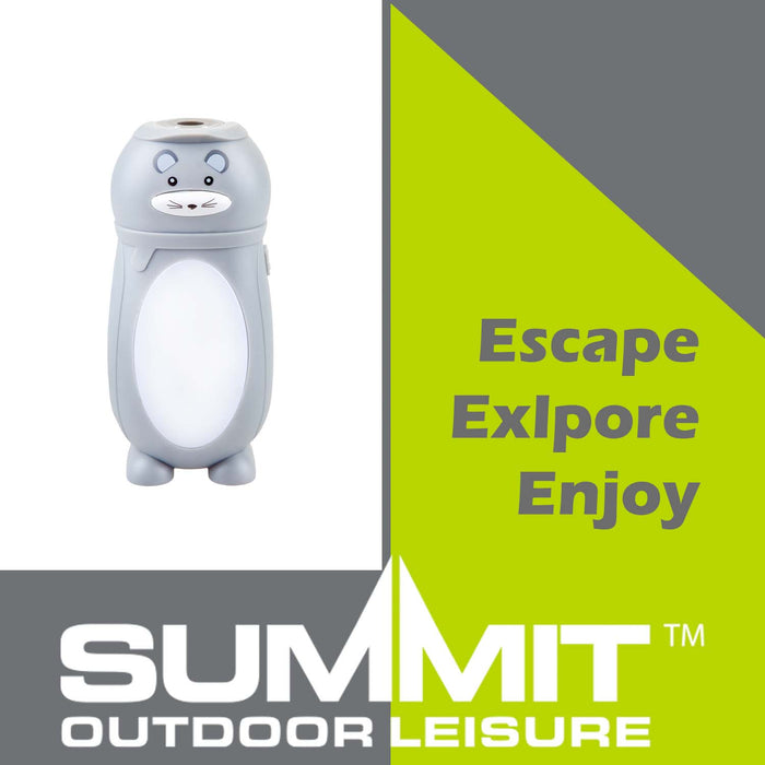 Mouse Torch  Grey - 12cm x 6cm