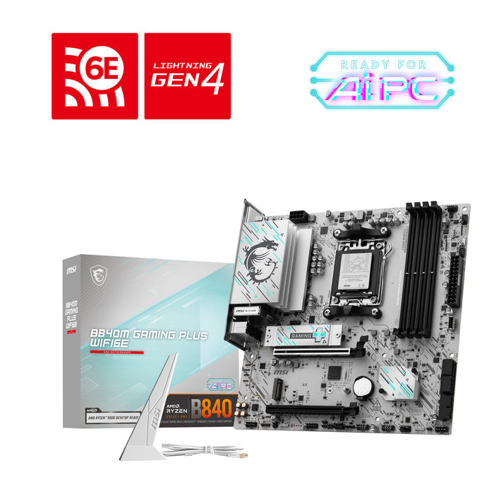 MSI B840M GAMING PLUS WIFI6E