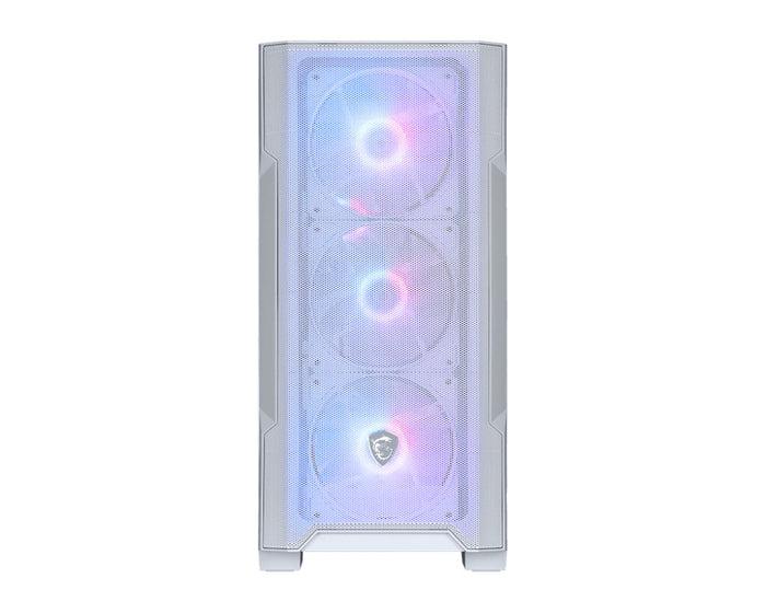 MSI MAG Forge M100R Micro Tower Transparent, White