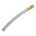 Clear flexible PVC bypass hose with brass fitting for 49A Pumps and OEM 30A‑32 replacement