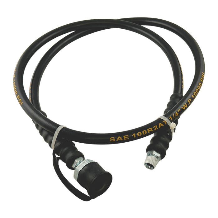 MTP OEM V916 Hydraulic Hose for BB-501, 3/8" x 6', Coupled 3/8"