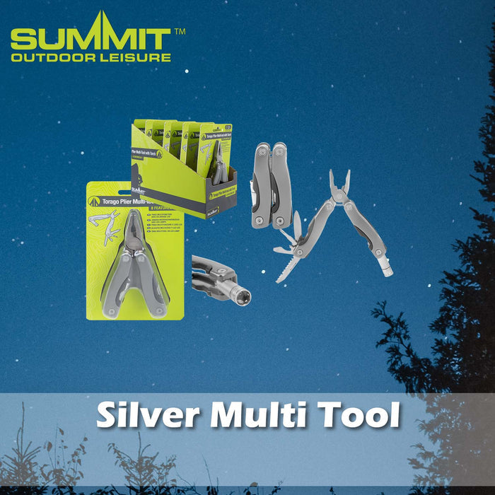 Multi Plier Tool Good for Days Out Silver - 10cm x 6cm