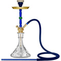 MYA P26008-001NQ Gold Crystal Hookah -
