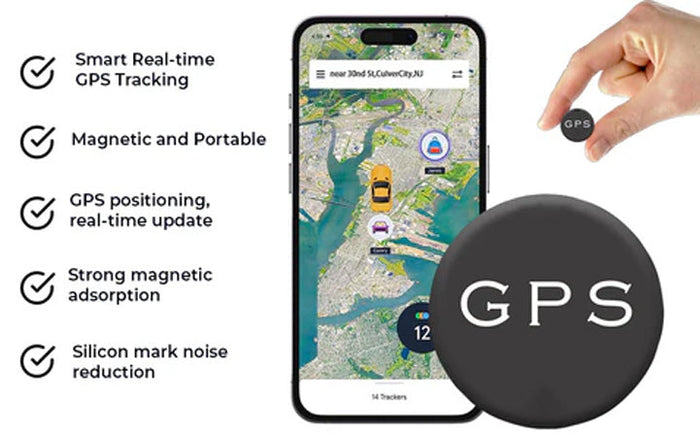 Nadograđeno 2026.✨ Lyseemin™ EasyFind Mini magnetski GPS lokator-HR