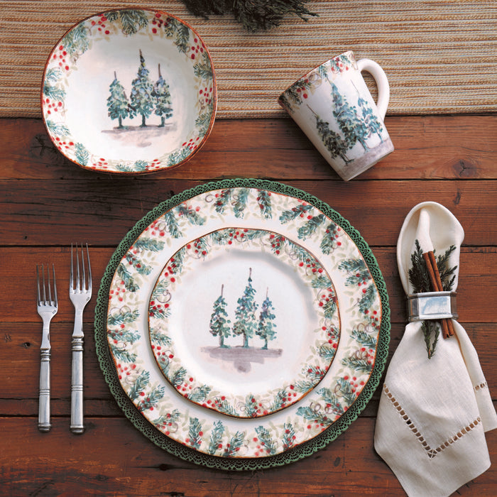 Natale Salad/Dessert Plate